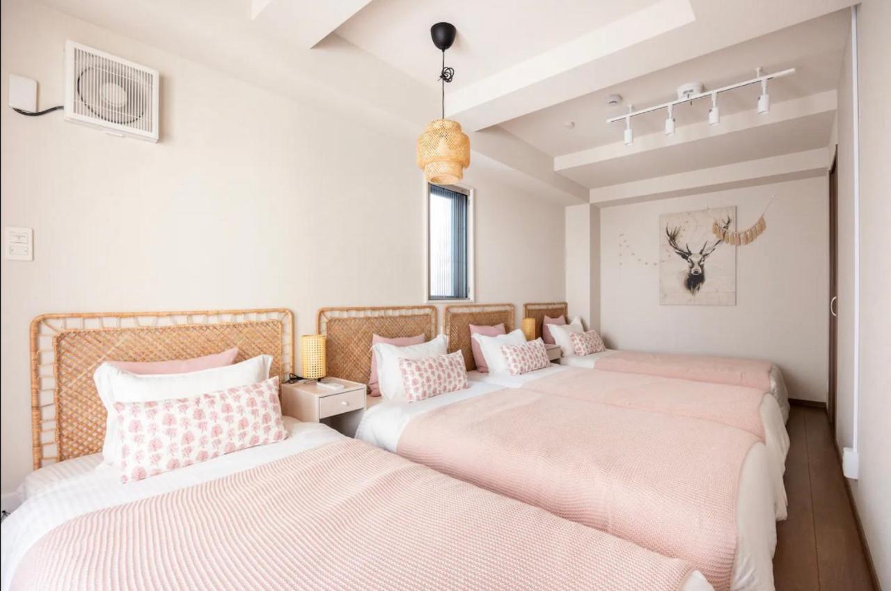 Appartement 上野駅徒歩５分シングルベッド４台＋布団２セット1ldk *
