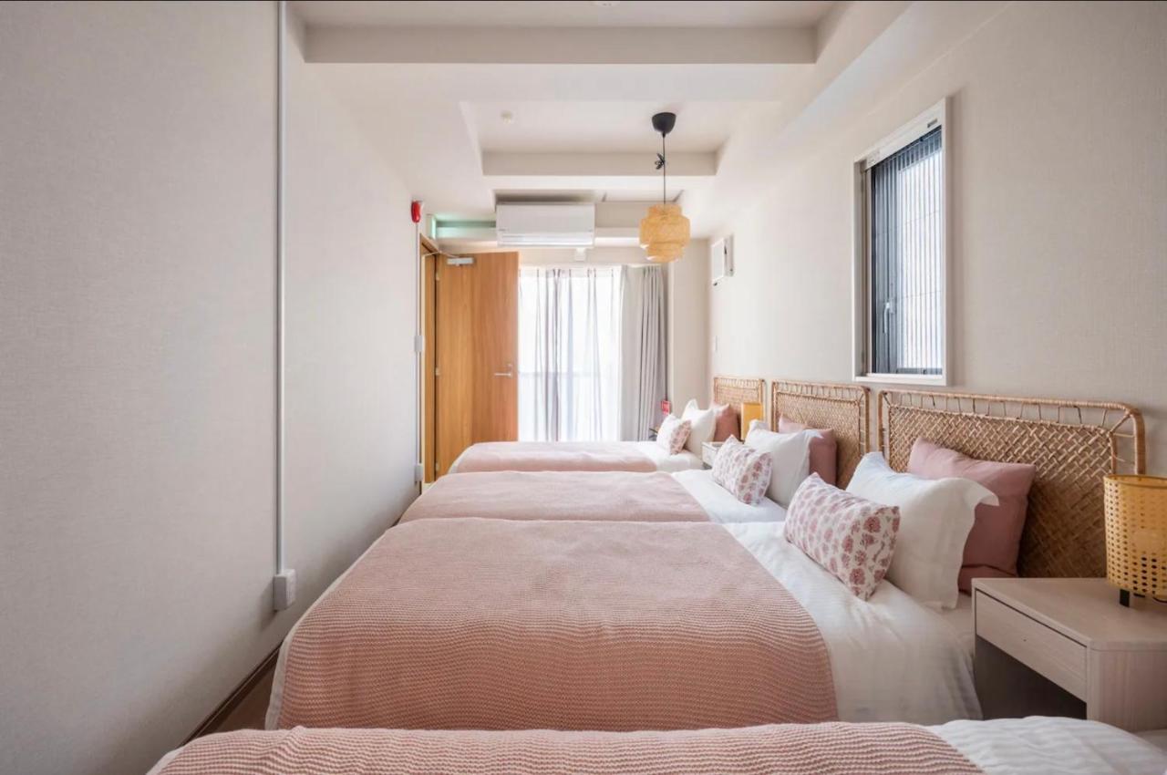 上野駅徒歩５分シングルベッド４台＋布団２セット1ldk Appartement
