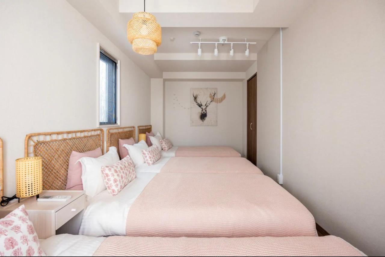 Appartement 上野駅徒歩５分シングルベッド４台＋布団２セット1ldk *